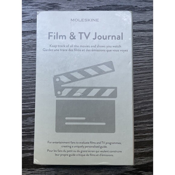 Moleskine Passion Journal, Film & TV, Hard Cover, Large (5" x 8.25") Black, 400 - Picture 1 of 8